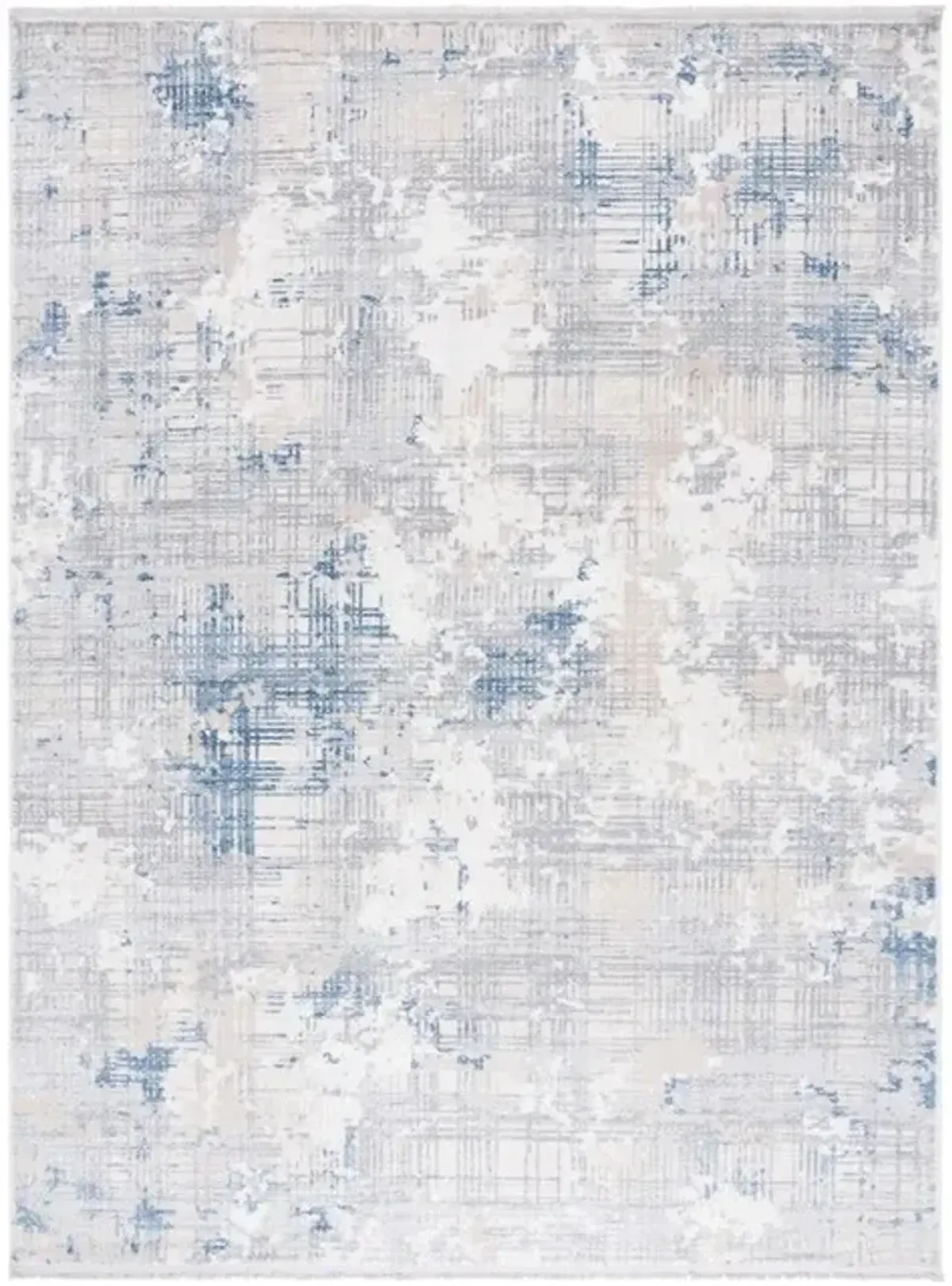 WHISPER 544 Blue  8' X 10' Large Rectangle Rug