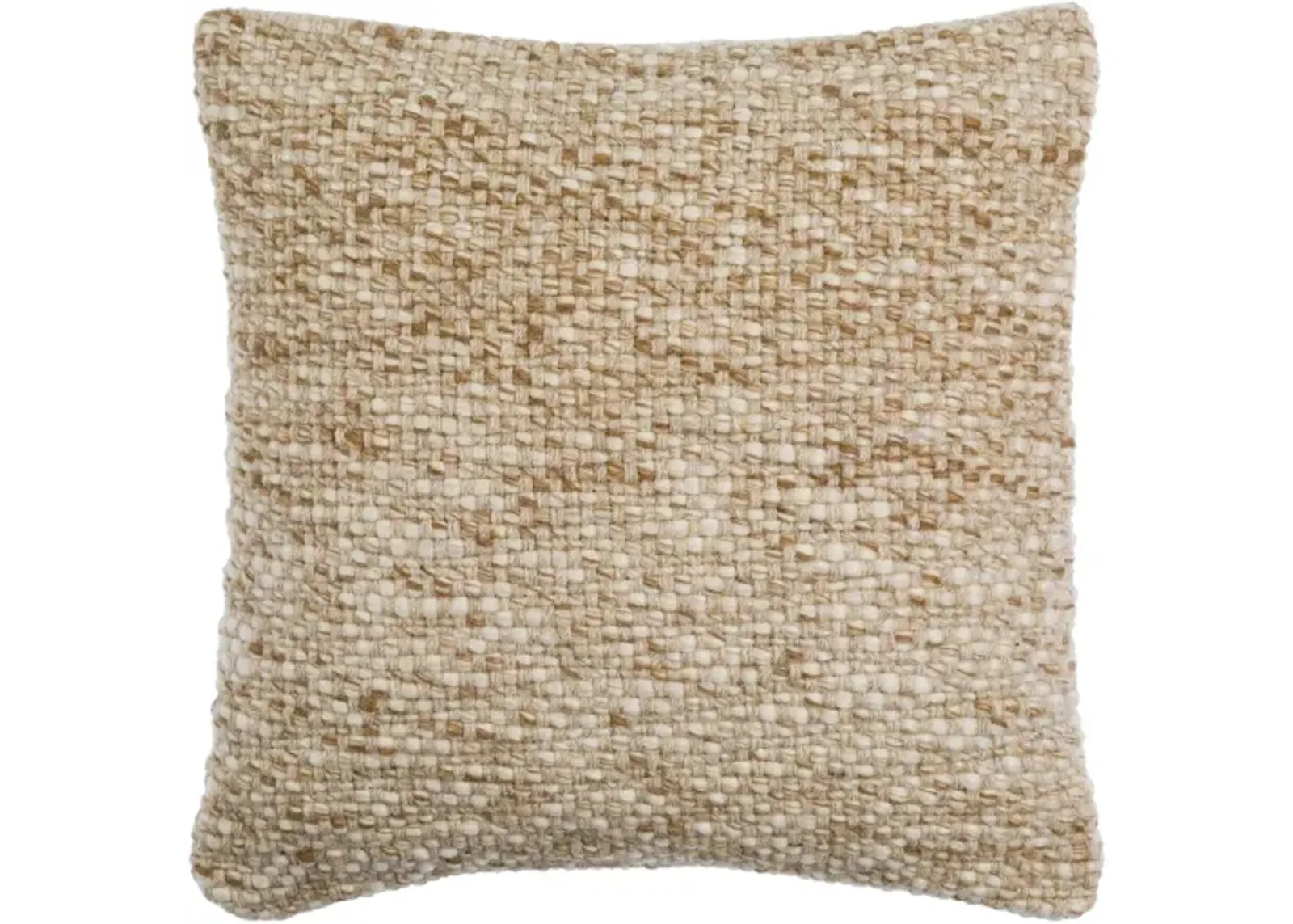 Rukmini RKI-001 20"L x 20"W Accent Pillow  - Poly Insert