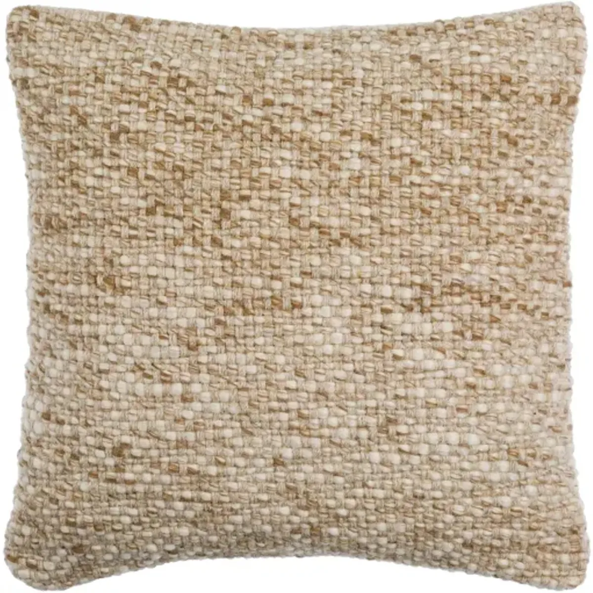 Rukmini RKI-001 20"L x 20"W Accent Pillow  - Poly Insert