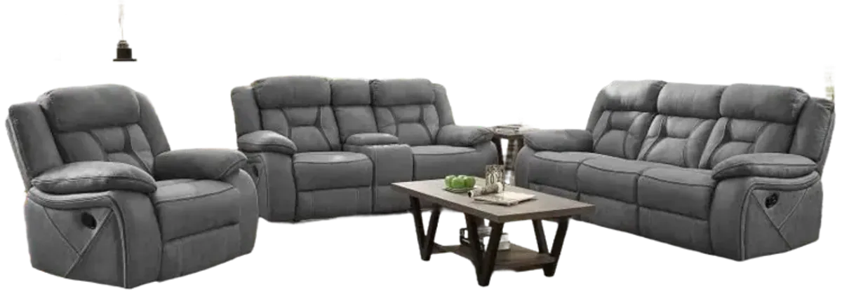 Higgins Upholstered Tufted Living Room Set