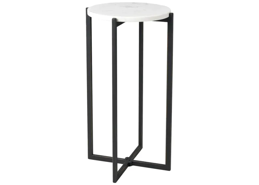 Lanier Accent Table - Round Black