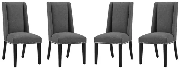 Baron Dining Chair Fabric Set of 4