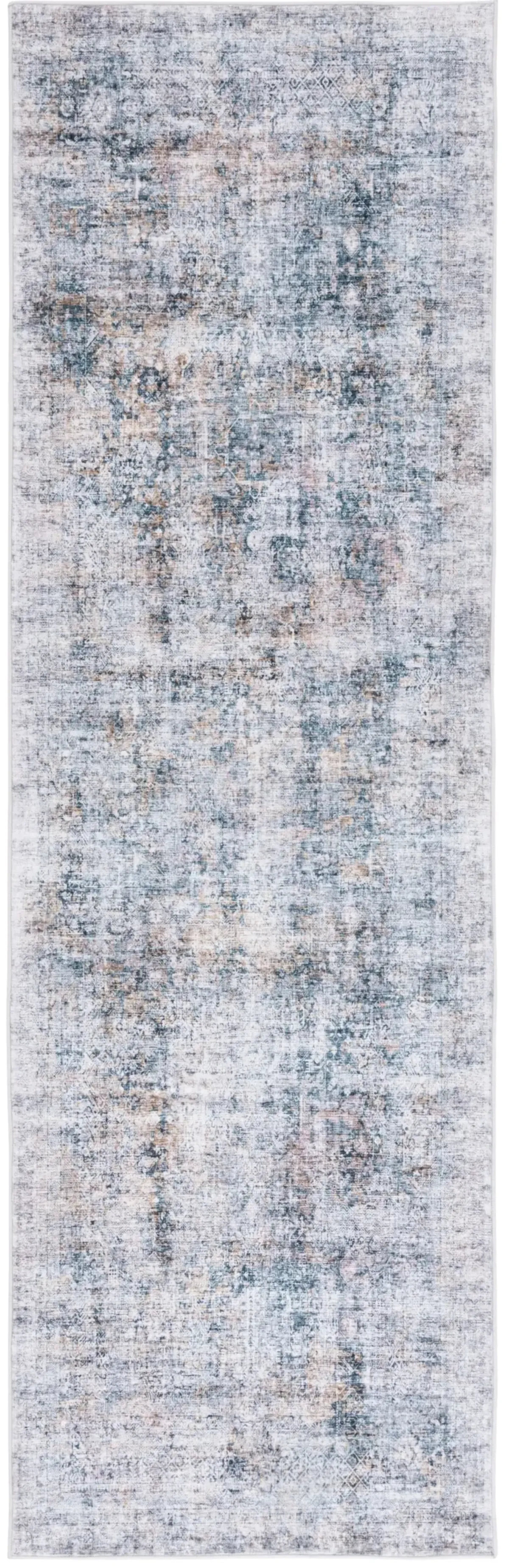 SANTA MONICA 539 DARK GREEN  2'-6' x 8' Runner Rug