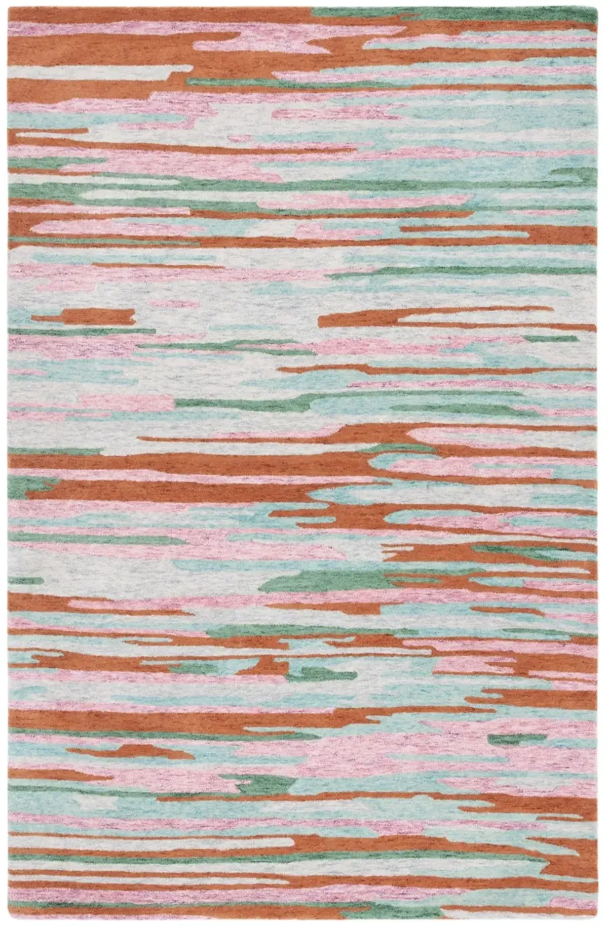 BELLAGIO 201 GREEN  5' x 8' Medium Rectangle Rug