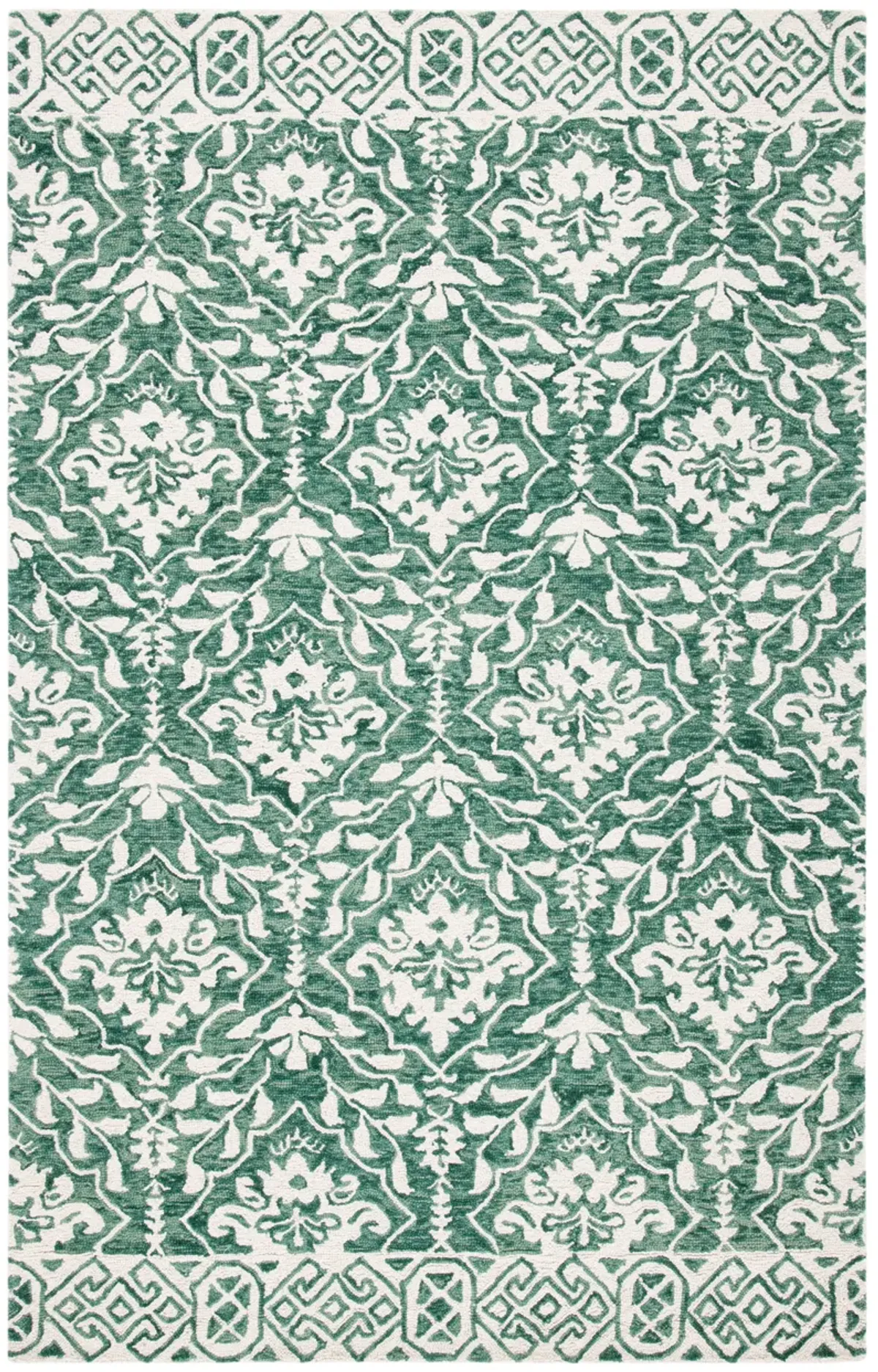 DIP DYE Hand Tufted 6' x 9' area rug