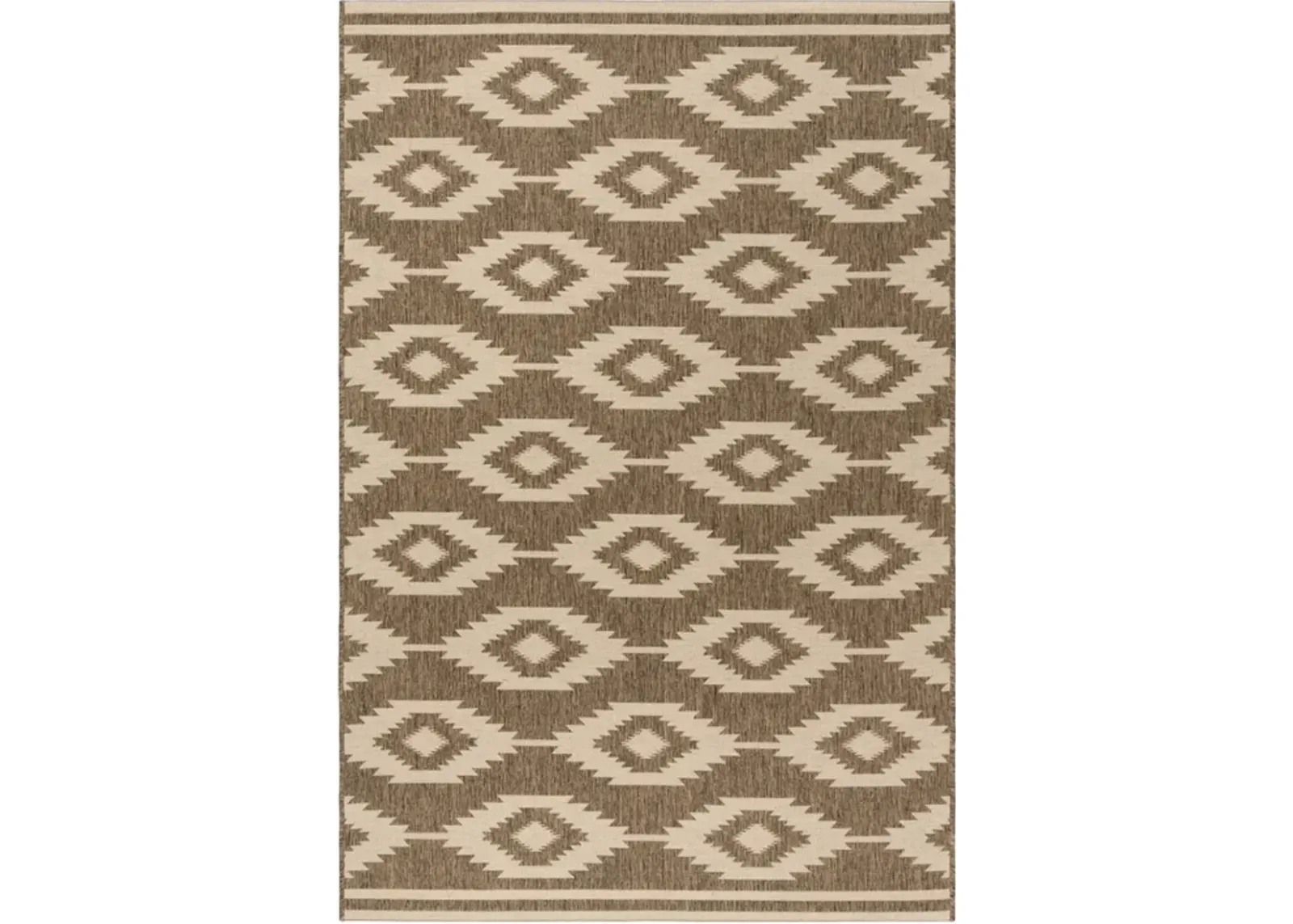 LINDEN 171 Collection LND171A-5 Cream / Beige 5'-3" X 7'-6"