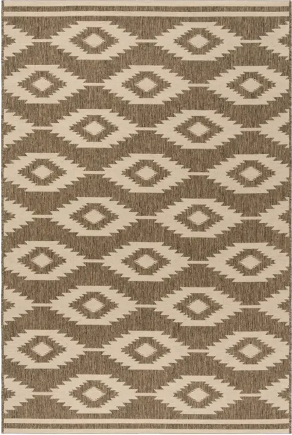 LINDEN 171 Collection LND171A-5 Cream / Beige 5'-3" X 7'-6"