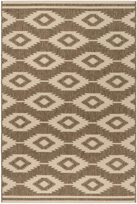 LINDEN 171 Collection LND171A-5 Cream / Beige 5'-3" X 7'-6"