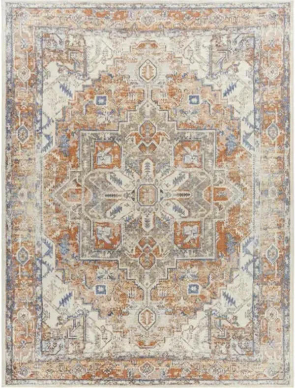 Lillian LLL-2302 6'7" x 6'7" Machine Woven Rug