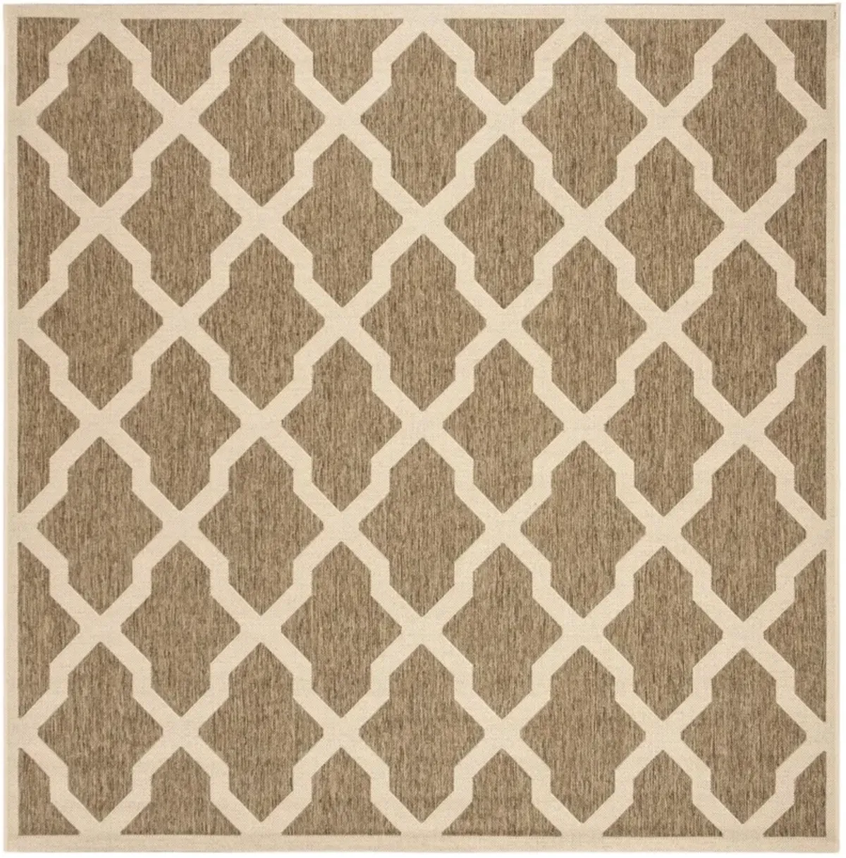 BEACH HOUSE 122 Beige 6'-7' X 6'-7' Square Square Rug