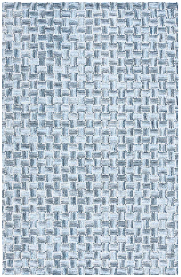 MICRO-LOOP Hand Tufted 4' x 6' area rug