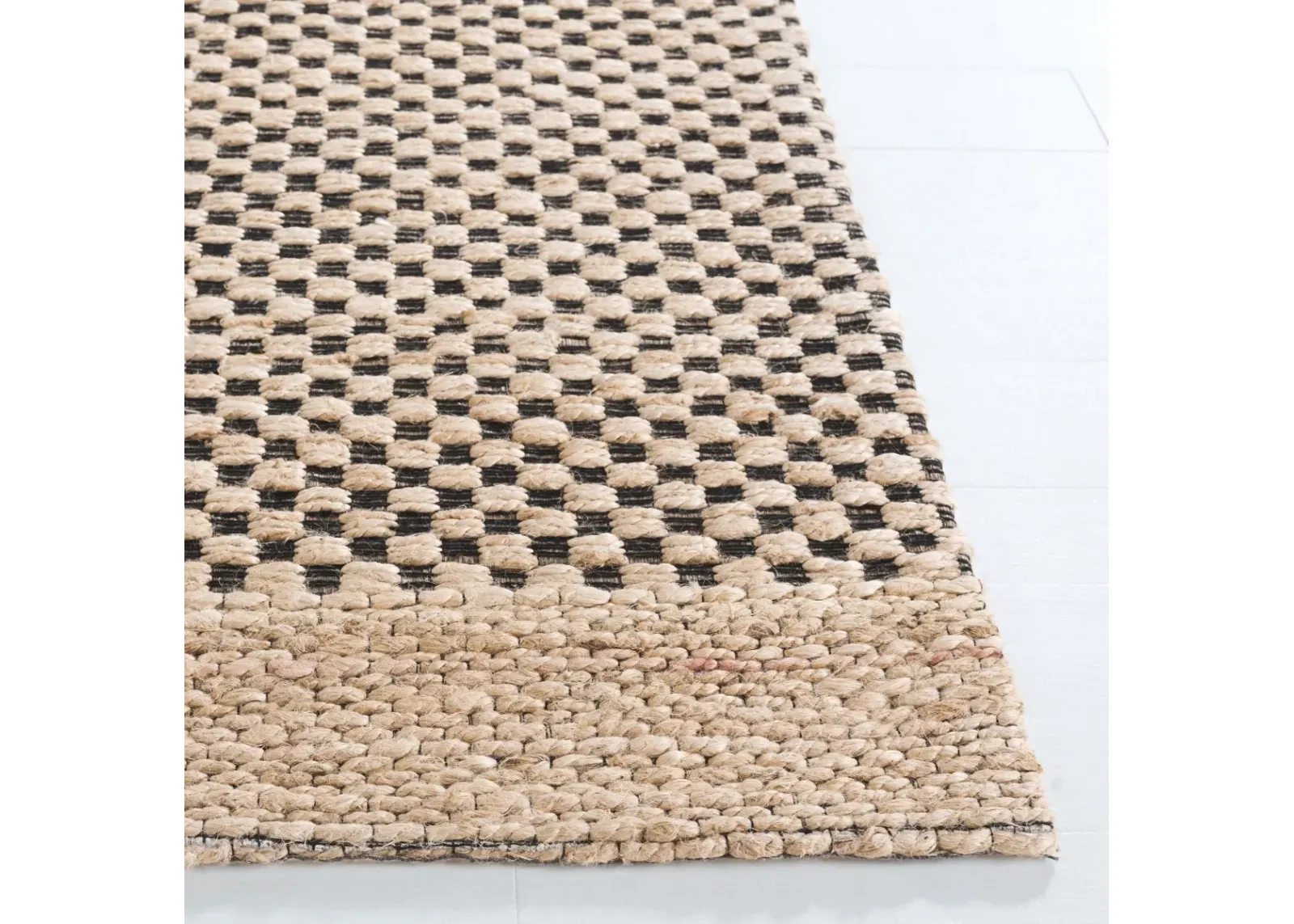 NATURAL FIBER 675 BEIGE  2'-3' x 8' Runner Rug