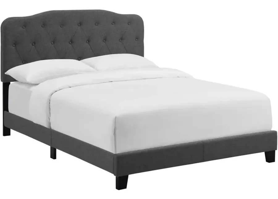 Amelia Full Upholstered Fabric Bed