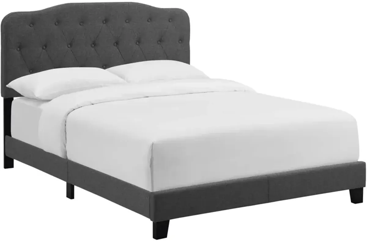 Amelia Full Upholstered Fabric Bed