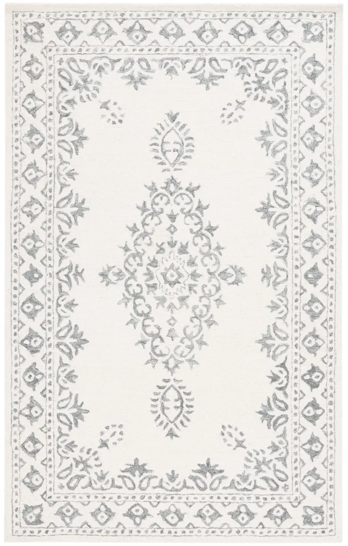 EBONY Hand Tufted 4' x 6' area rug