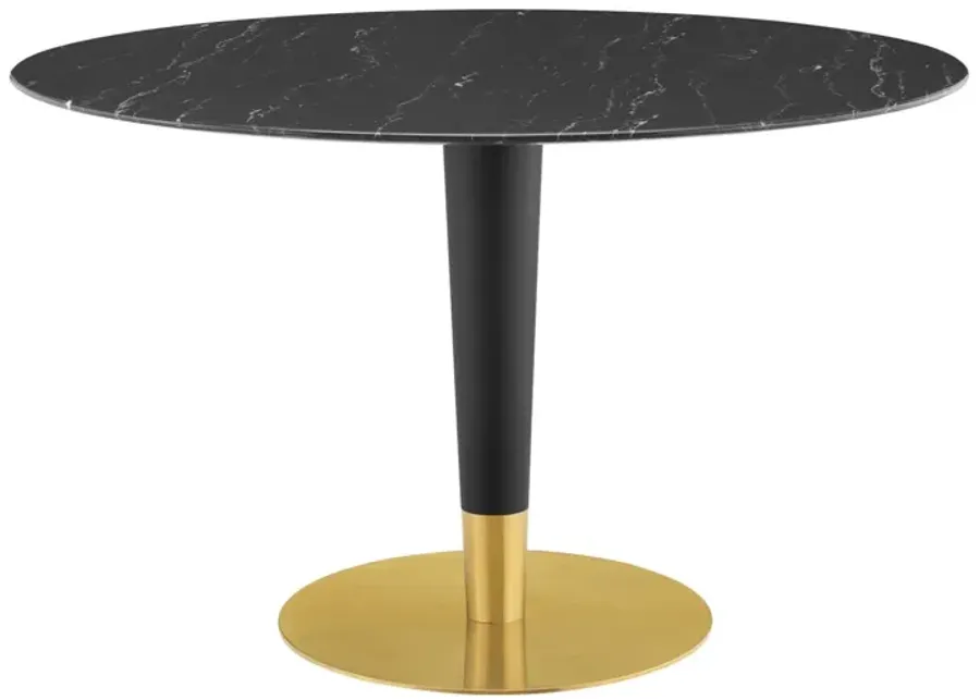 Zinque 47" Artificial Marble Dining Table