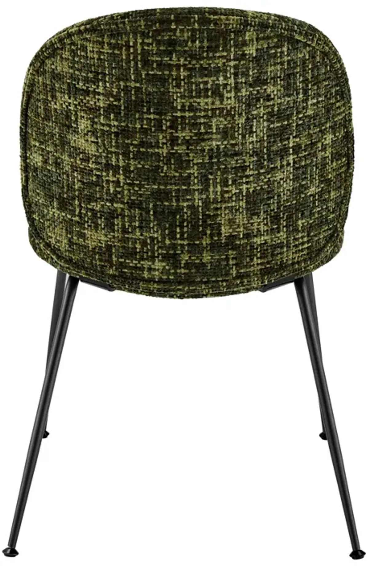 Nisha KD Fabric Dining Side Chair, Allure Green