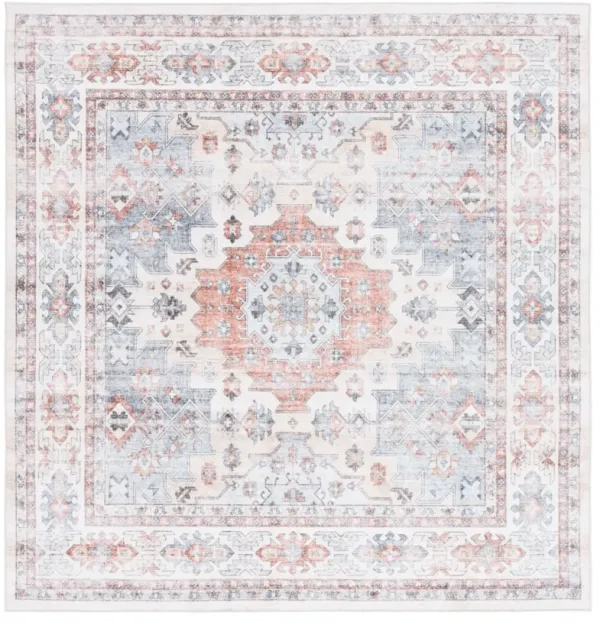 ARIZONA 512 RUST  6' x 6' Square Square Rug