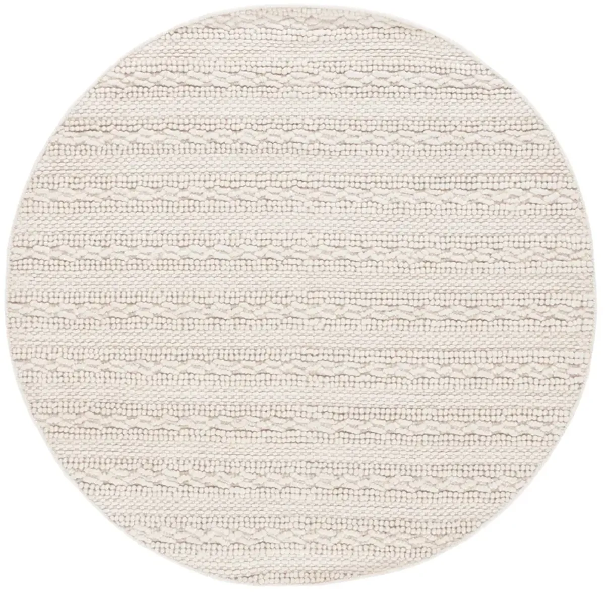 NATURA Hand Loomed 6' x 6' Round area rug
