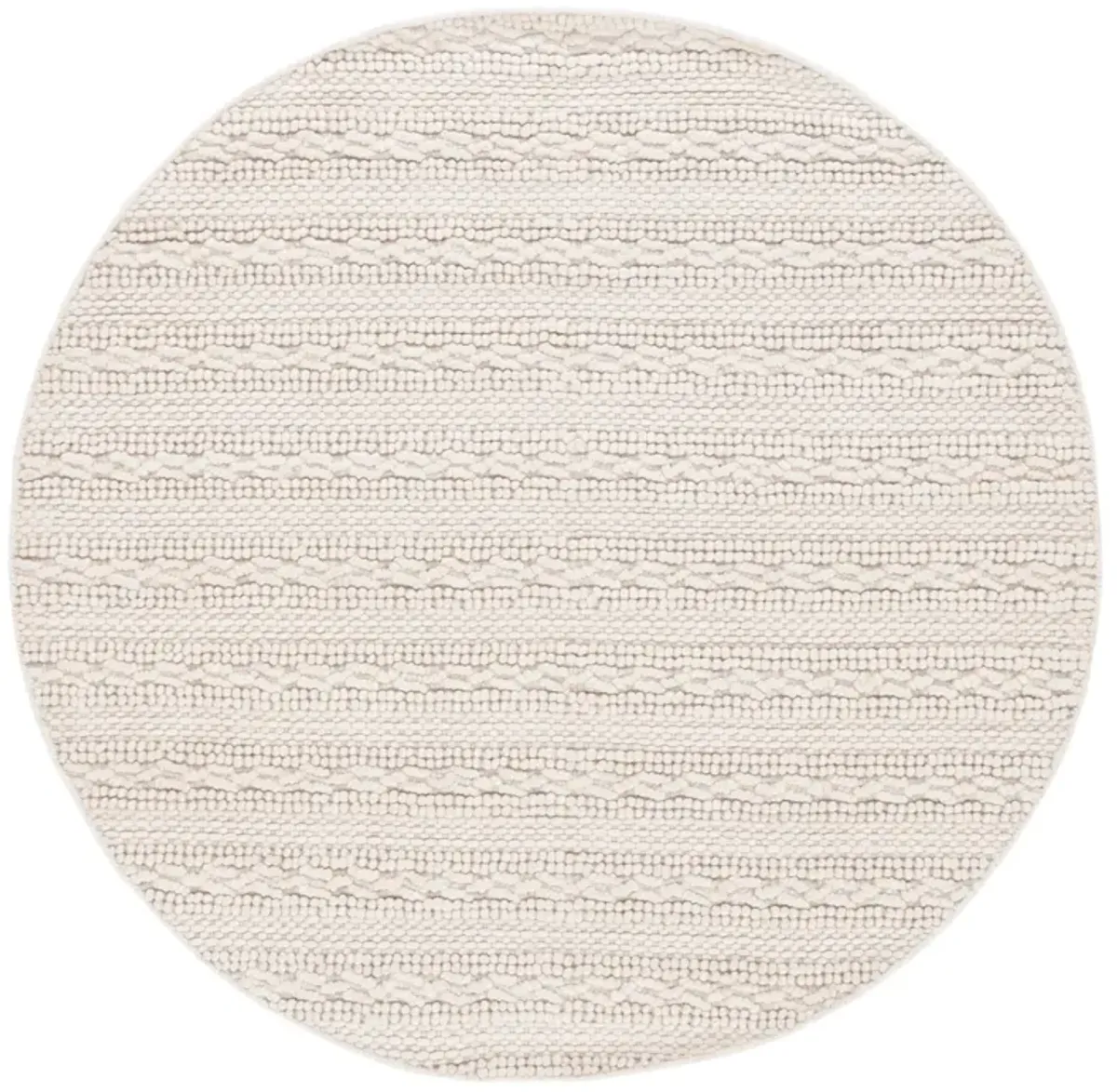 NATURA 714 IVORY 6' x 6' Round Round Rug