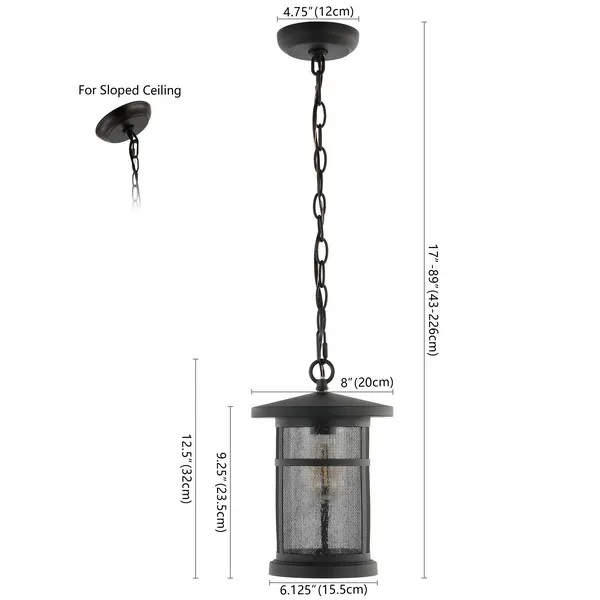 OSPREY OUTDOOR PENDANT/BLACK