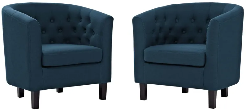 Prospect 2 Piece Upholstered Fabric Armchair Set