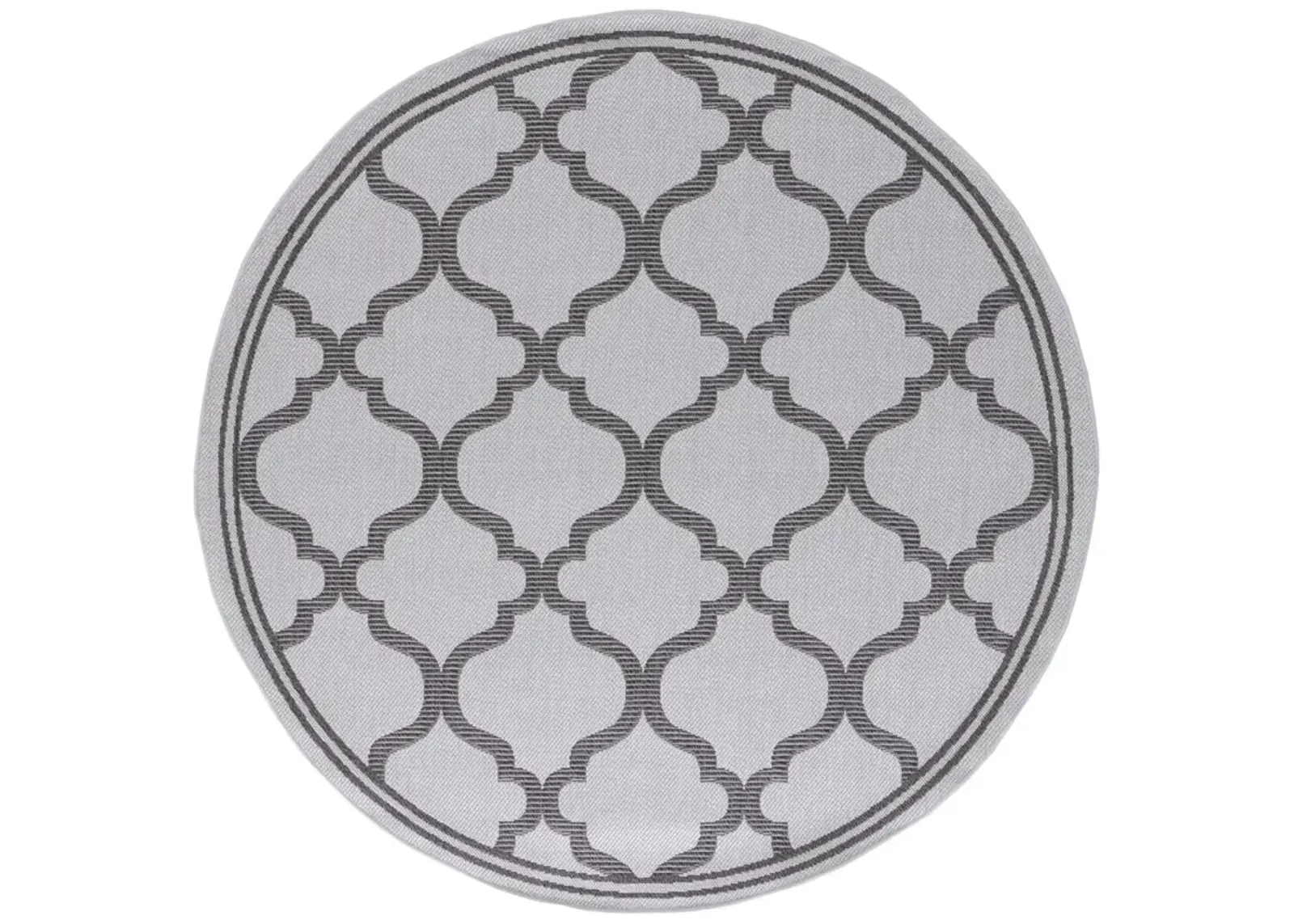 BERMUDA 810 Grey 6'-7' X 6'-7' Round Round Rug