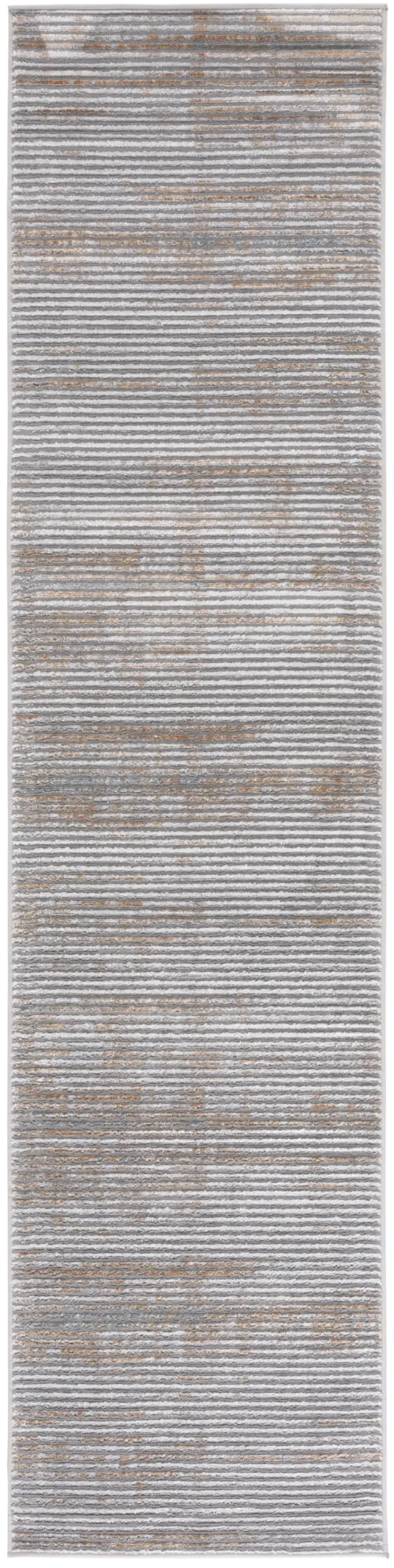 MSR0961 Isabella GREY  2'-2' x 9' Runner Rug