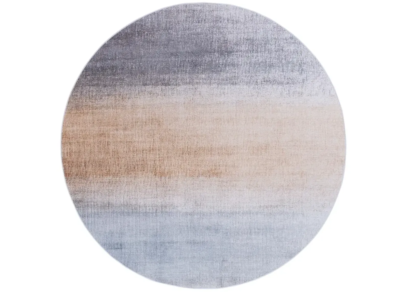 TACOMA 816 M/W S/R GREY  8' x 8' Round Round Rug