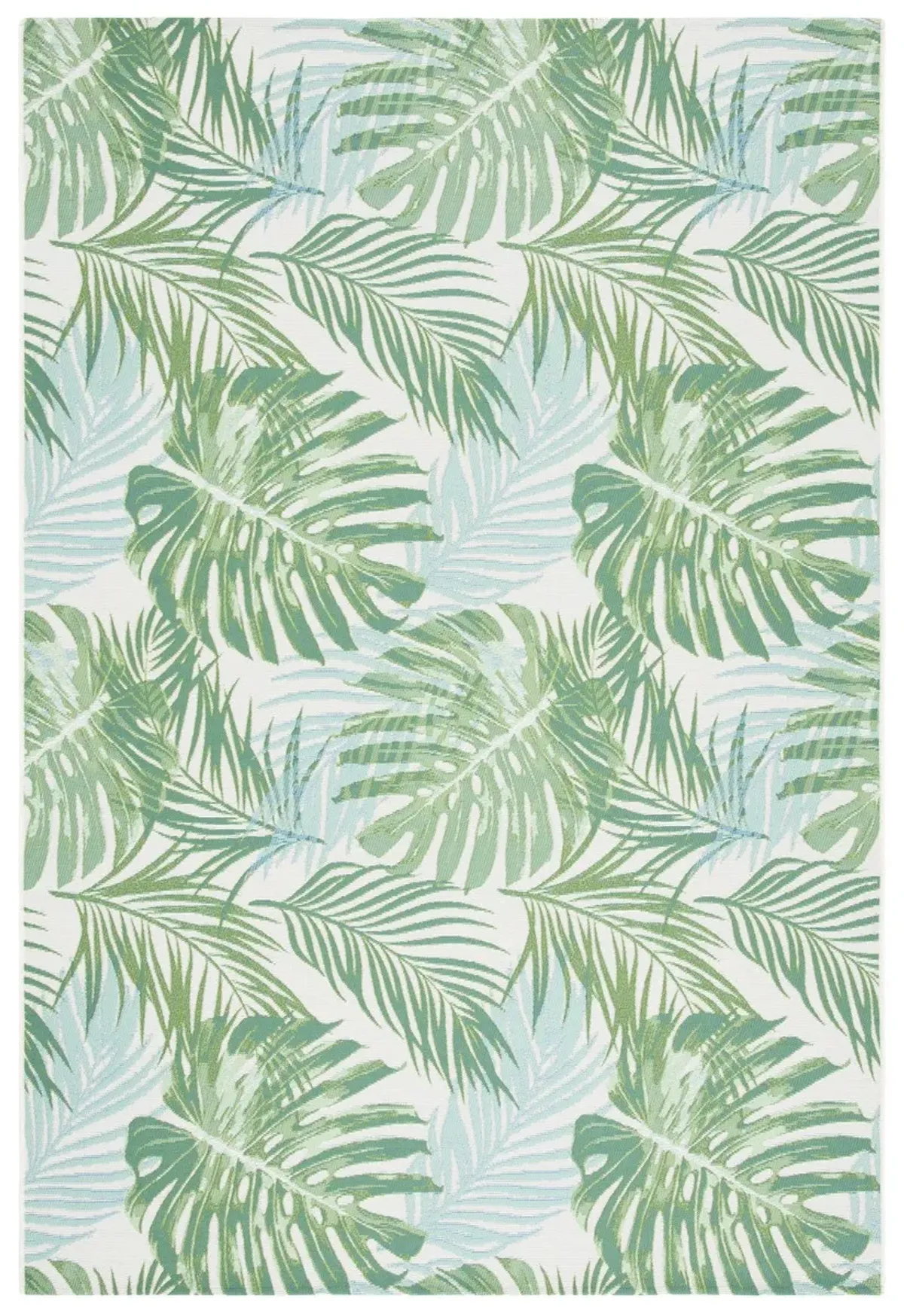 BARBADOS 592 Green 4' X 6' Small Rectangle Rug