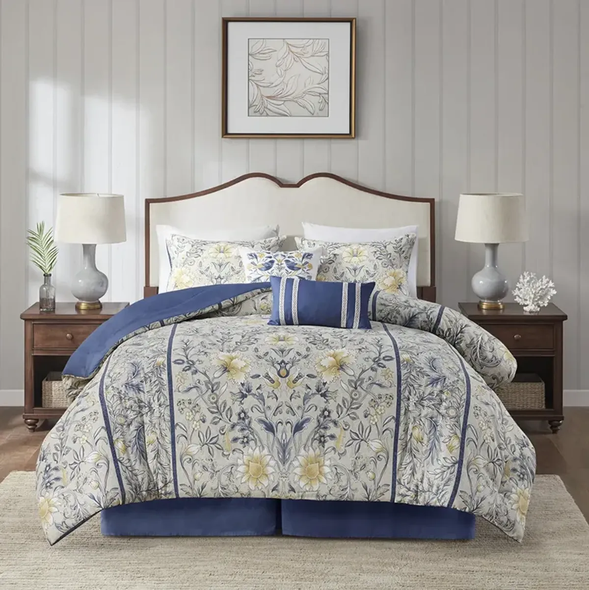 Harbor House Livia Multi 6 Piece Cotton Comforter Set