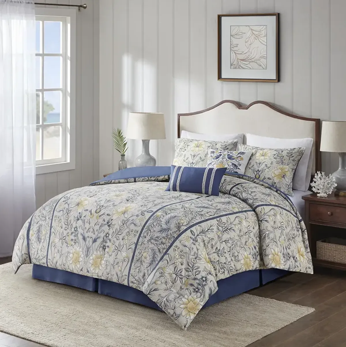 Harbor House Livia Multi 6 Piece Cotton Comforter Set