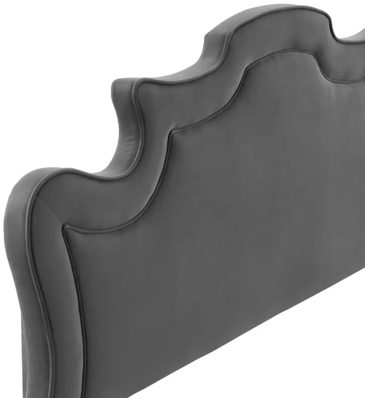 Evangeline Performance Velvet Twin Headboard