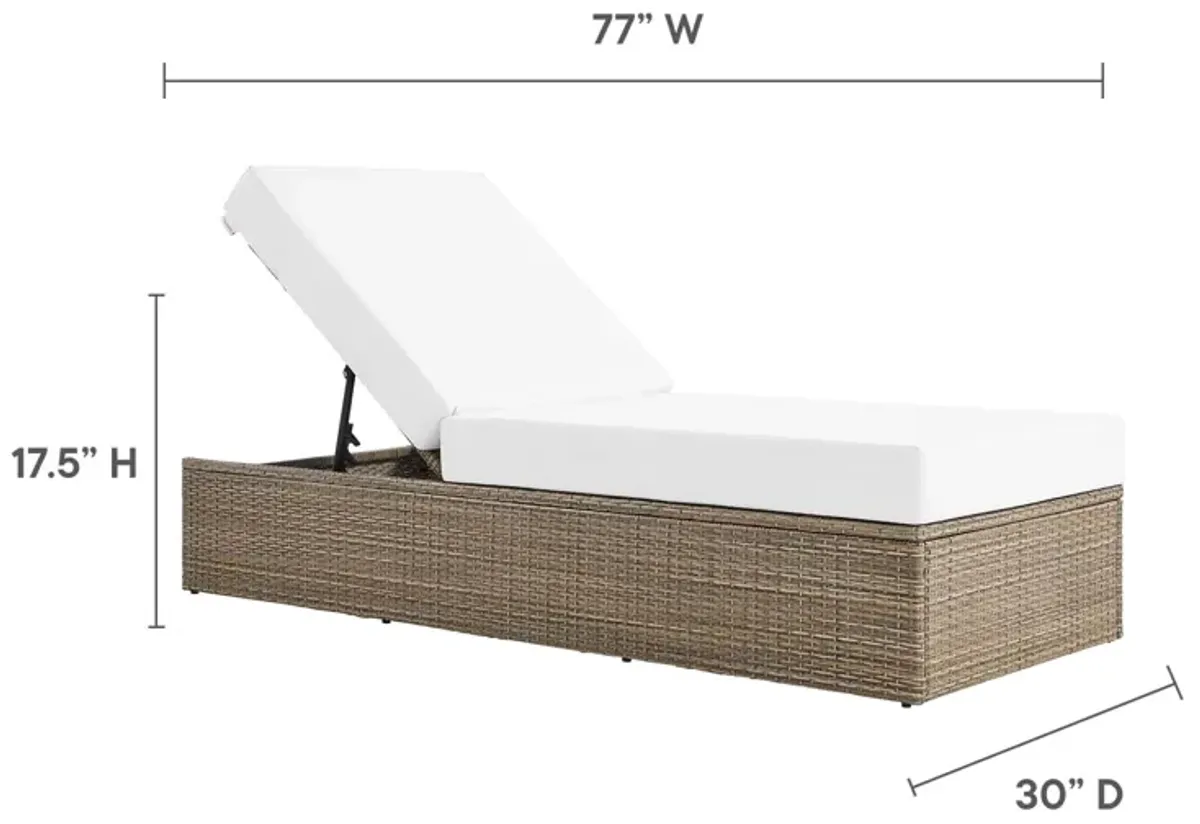 Convene Outdoor Patio Outdoor Patio Chaise Lounge Chair