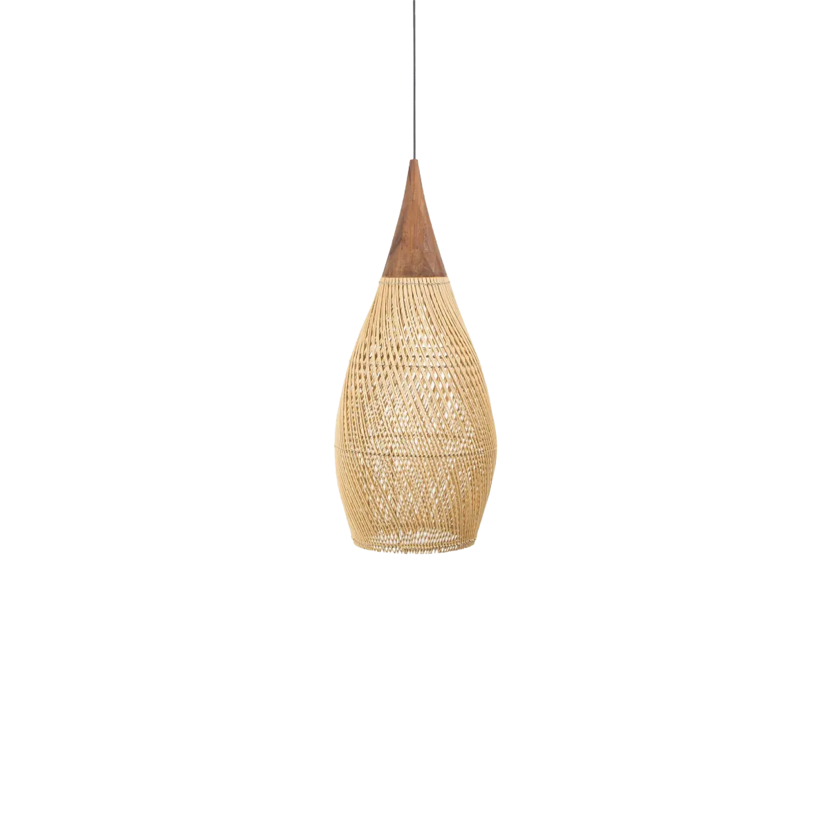 D-Bodhi Horn Pendant Large - Natural