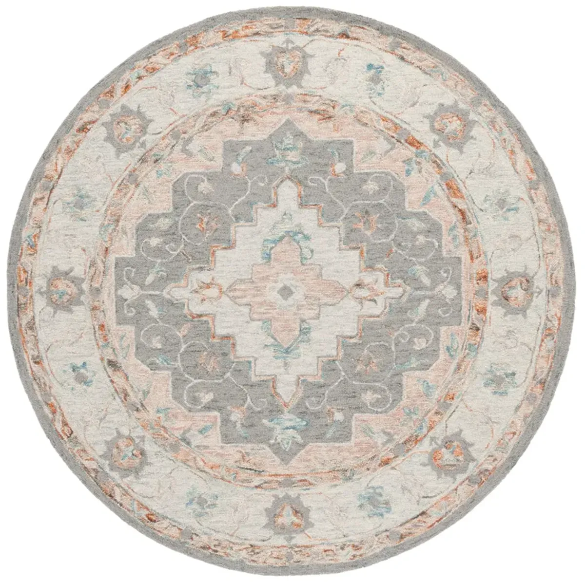ANATOLIA Hand Tufted 6' x 6' Round area rug