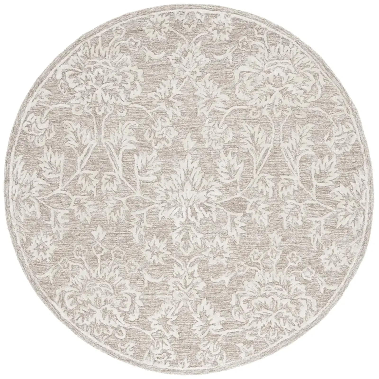 GLAMOUR Hand Tufted 6' x 6' Round area rug