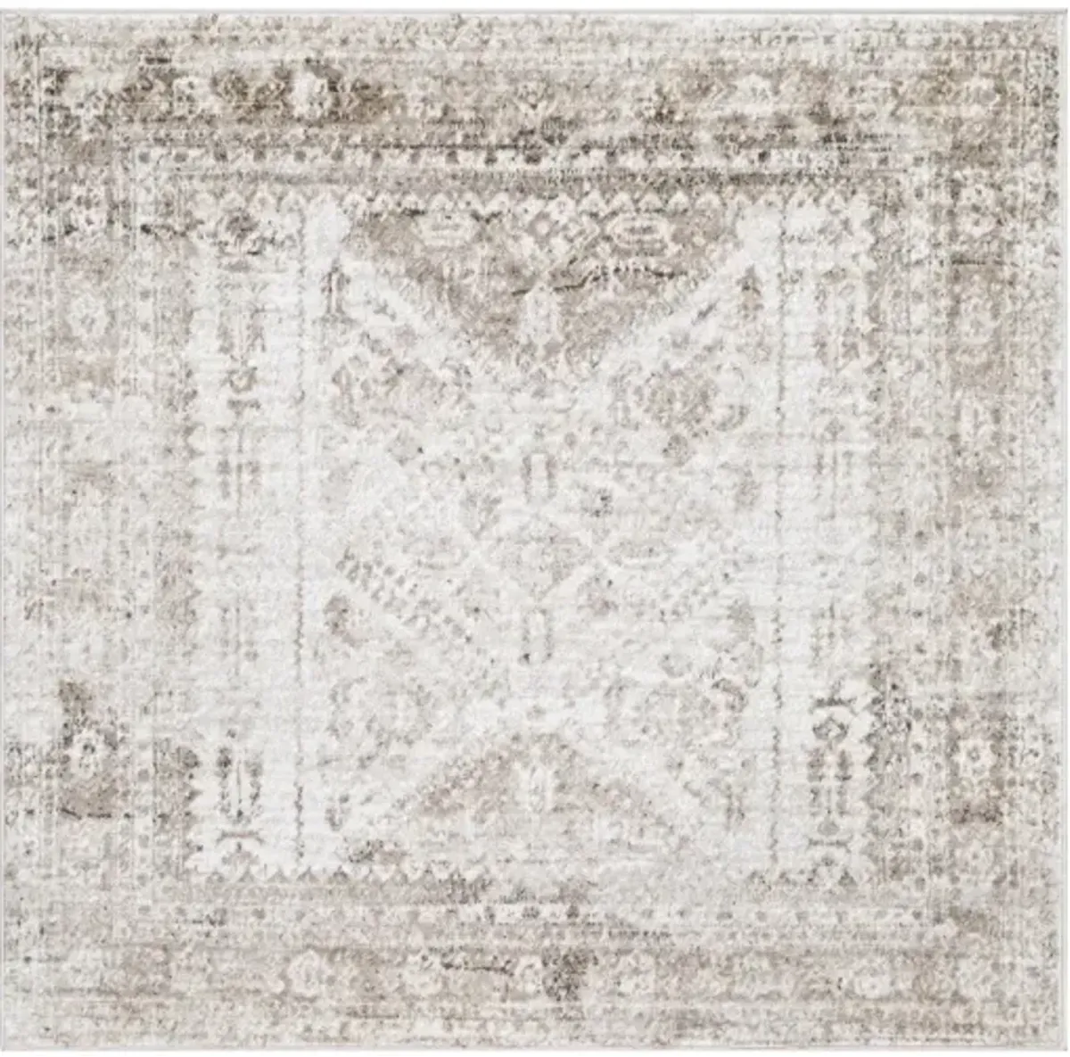 Monte Carlo MNC-2342 5'3" x 5'3" Machine Woven Rug