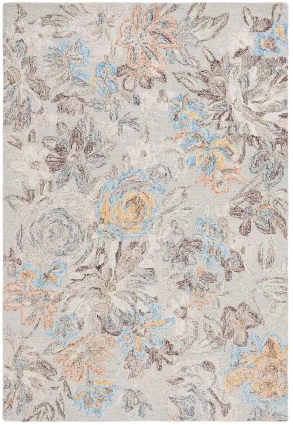 BLOSSOM Hand Tufted 4' x 6' area rug