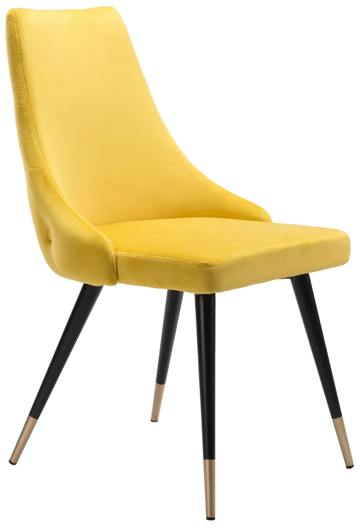 Piccolo Dining Chair (Set of 2) Yellow