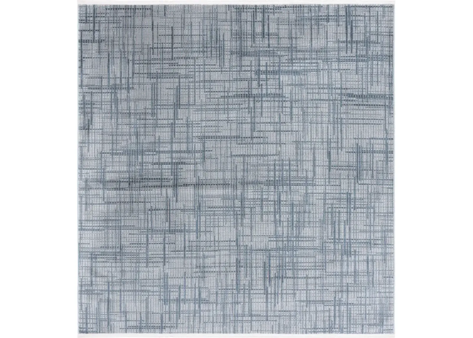 MILA 228 BLUE  6'-7' x 6'-7' Square Square Rug