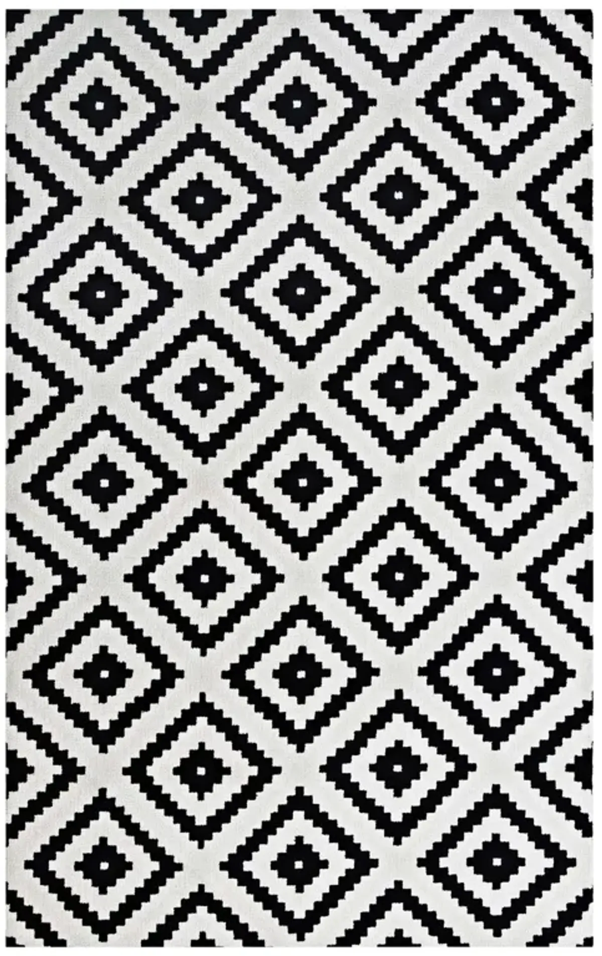 Alika Abstract Diamond Trellis 5x8 Area Rug