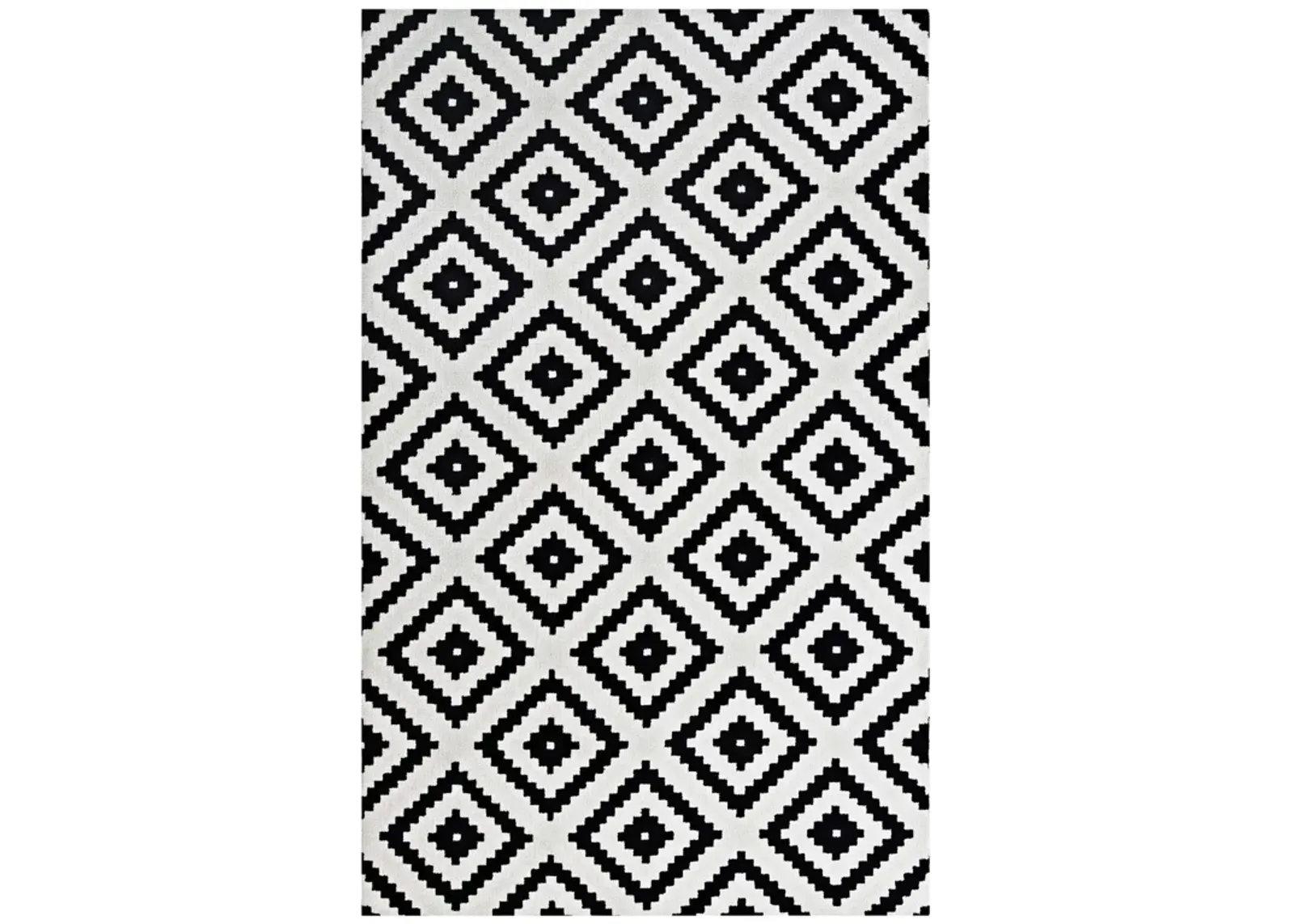 Alika Abstract Diamond Trellis 5x8 Area Rug