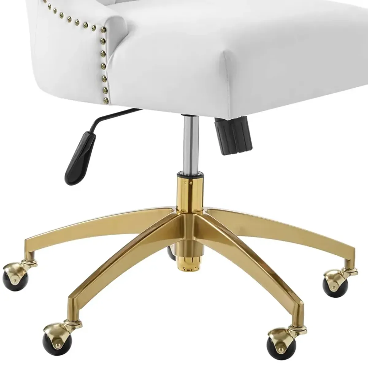 Empower Channel Tufted Performance Velvet Office Chair