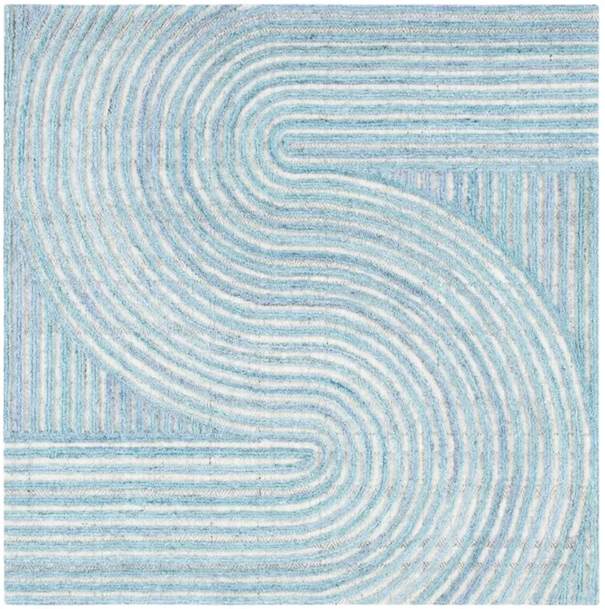 SOUTHAMPTON 301 BLUE 4' x 4' Square Square Rug