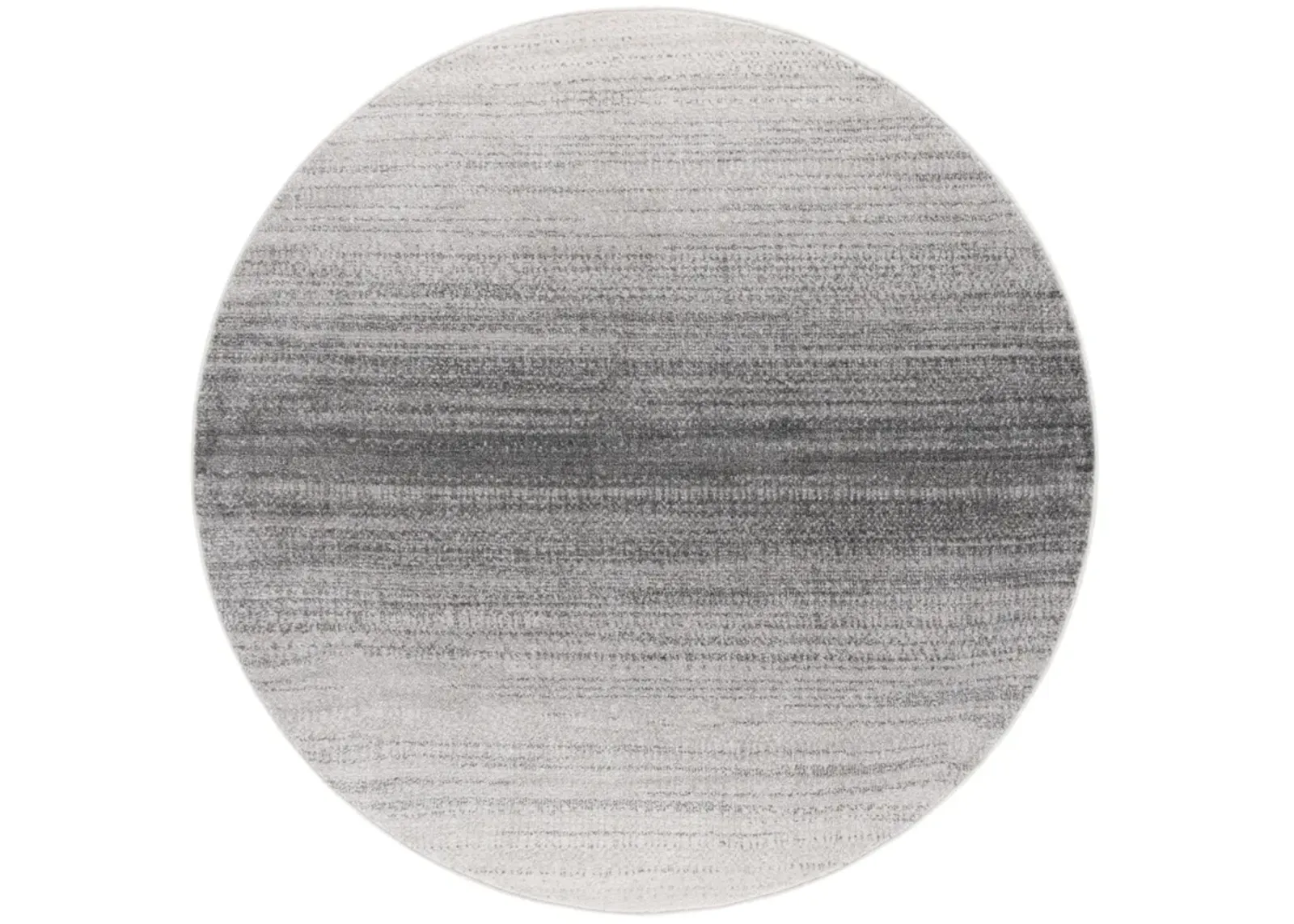 ADIRONDACK 100 LIGHT GREY  6' x 6' Round Round Rug