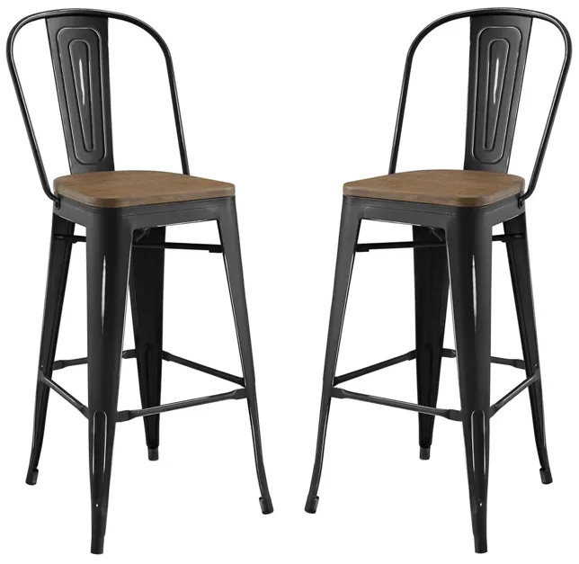 Promenade Bar Stool Set of 2