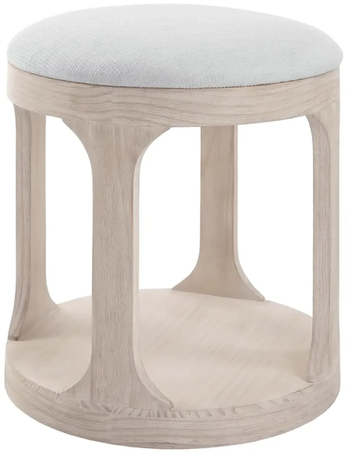 Dennen Oak Ottoman