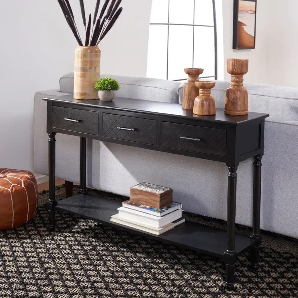 Peyton 3 Drawer Console Table