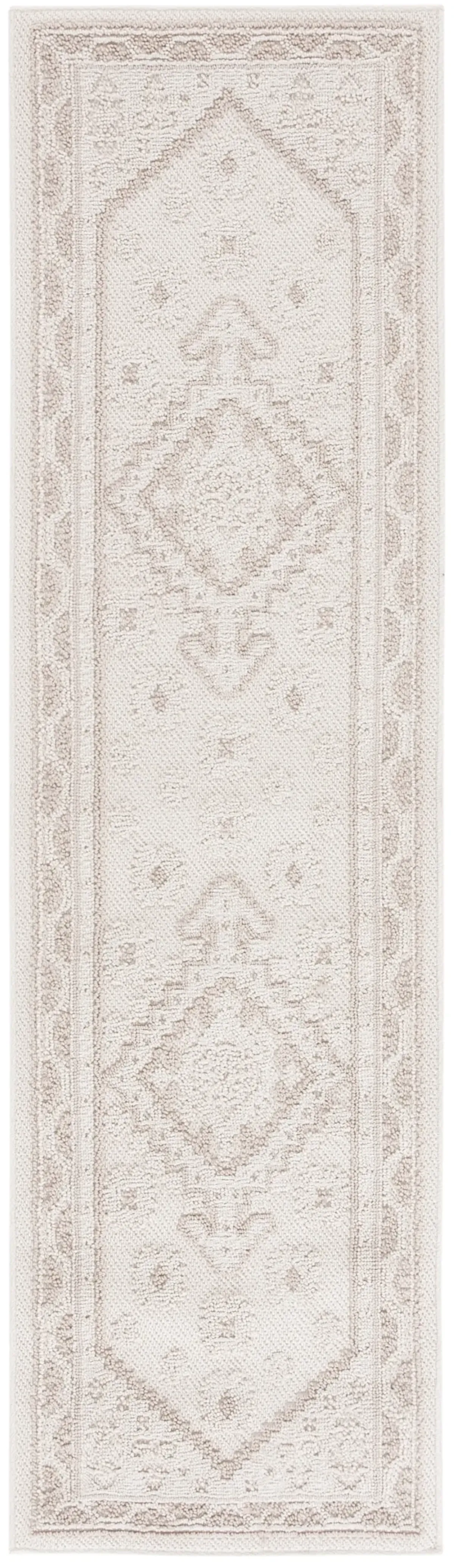 PAROS 104 IVORY 2' x 7' Runner Rug